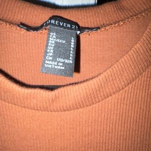 Forever 21 brown dress